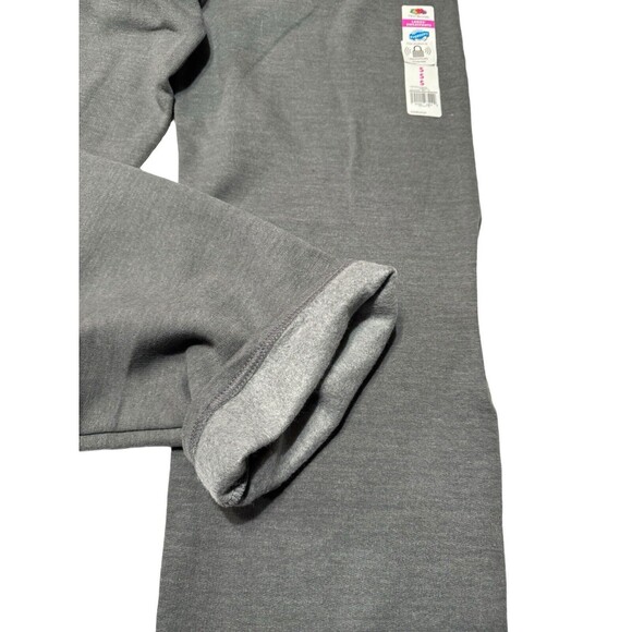New- Fruit Of The Loom Ladies Small Sweatpants Gray Straight Leg EverSoft Cotton - Picture 4 of 11